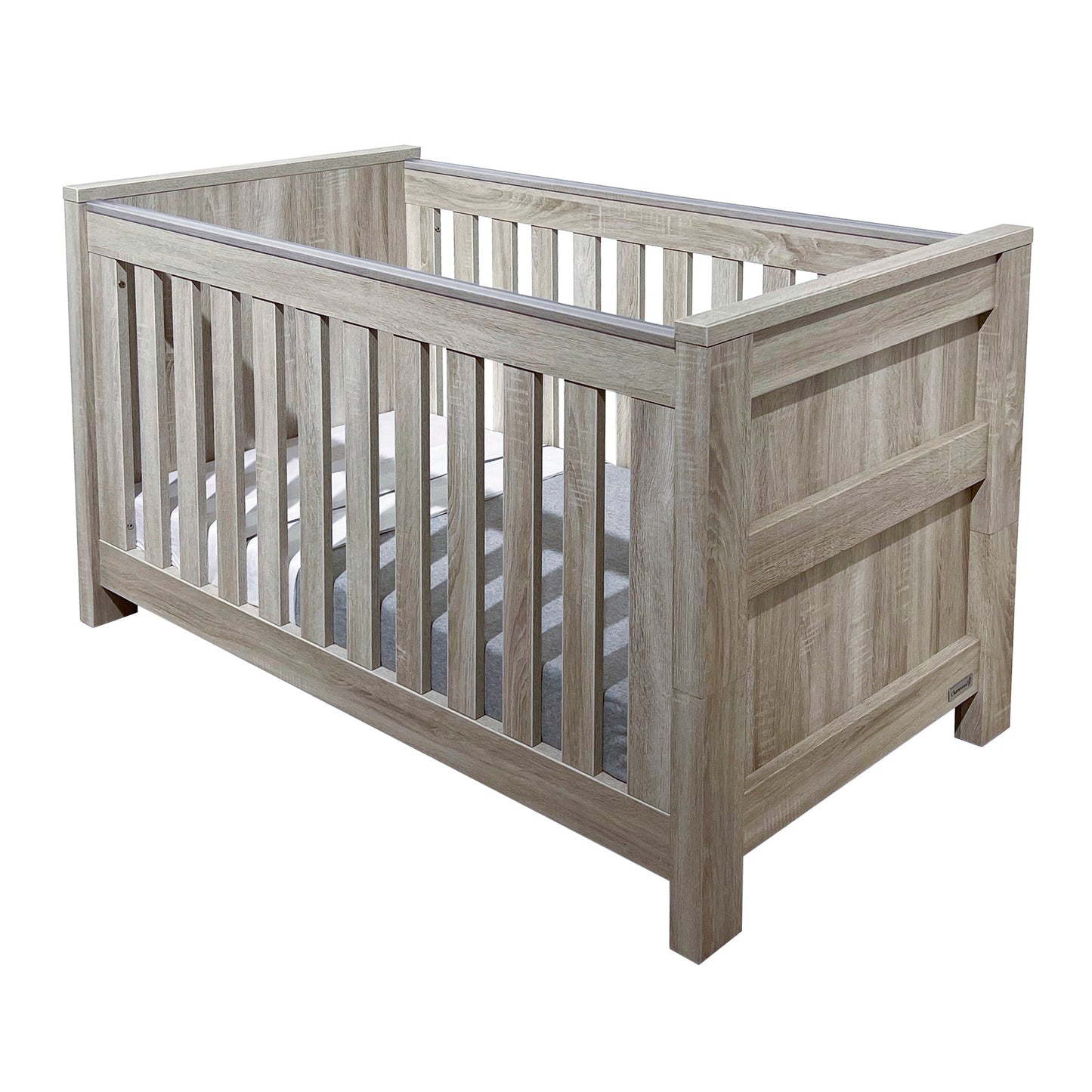 Babystyle Bordeaux Ash Cot Bed