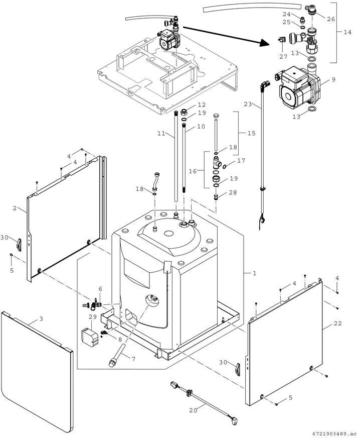 Bosch Condens GC5300iWM 24/100 S 23